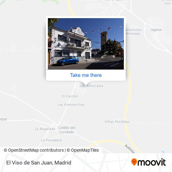mapa El Viso de San Juan