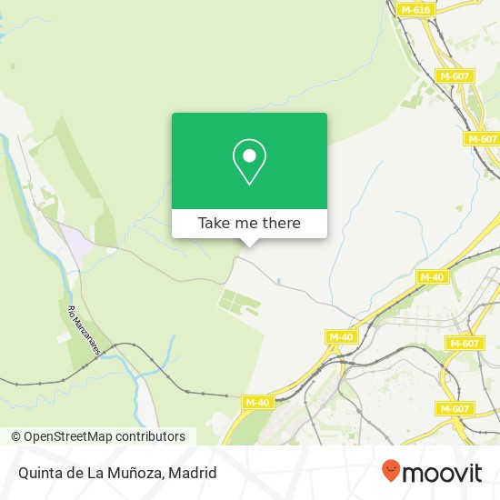 Quinta de La Muñoza map