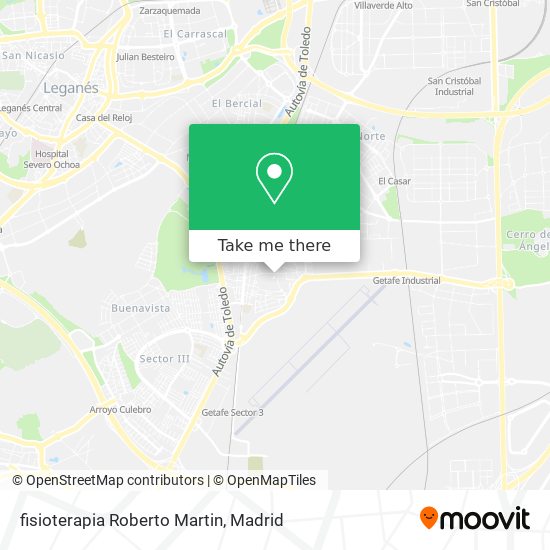 fisioterapia Roberto Martin map