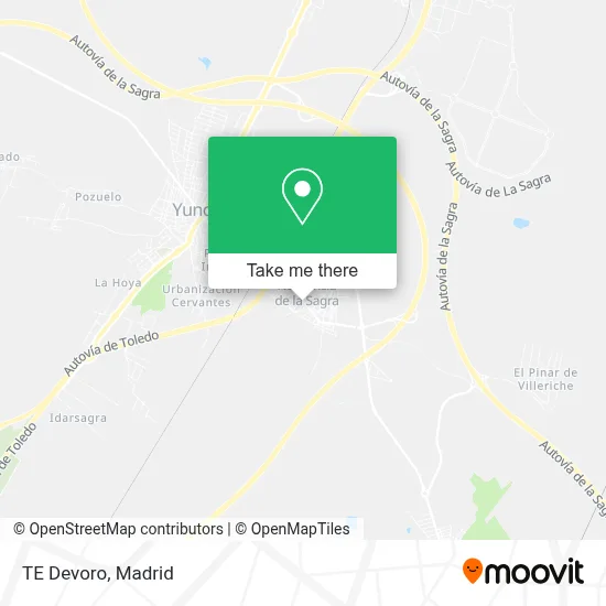 TE Devoro map