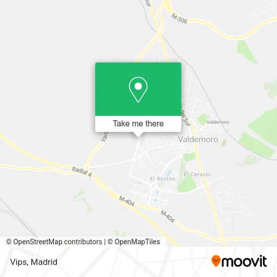 Vips map