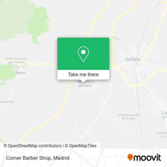 Corner Barber Shop map