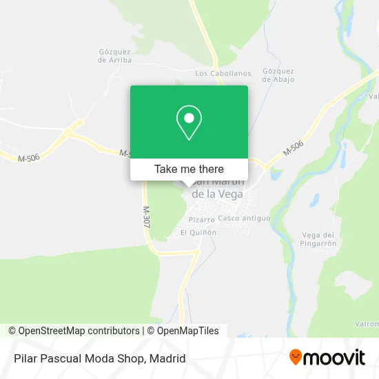 Pilar Pascual Moda Shop map