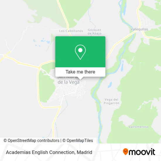 Academias English Connection map