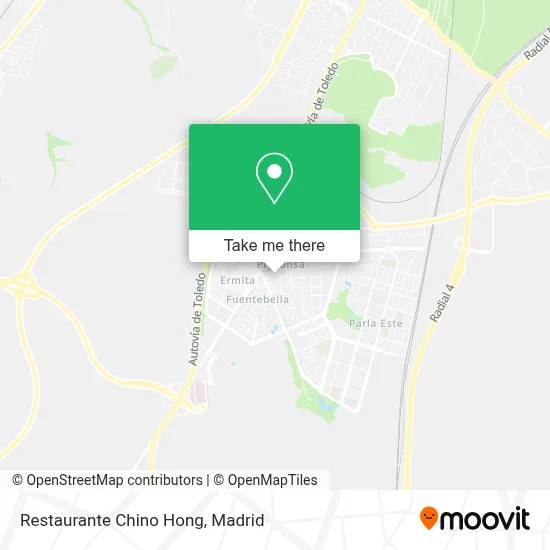 Restaurante Chino Hong map