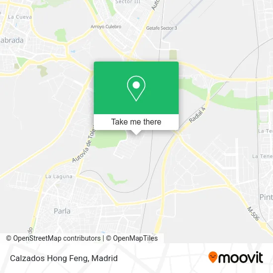Calzados Hong Feng map