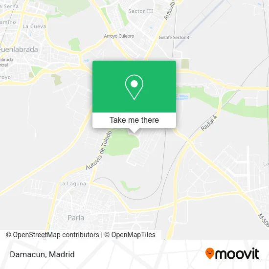 Damacun map