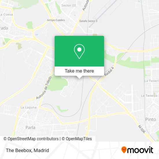 The Beebox map