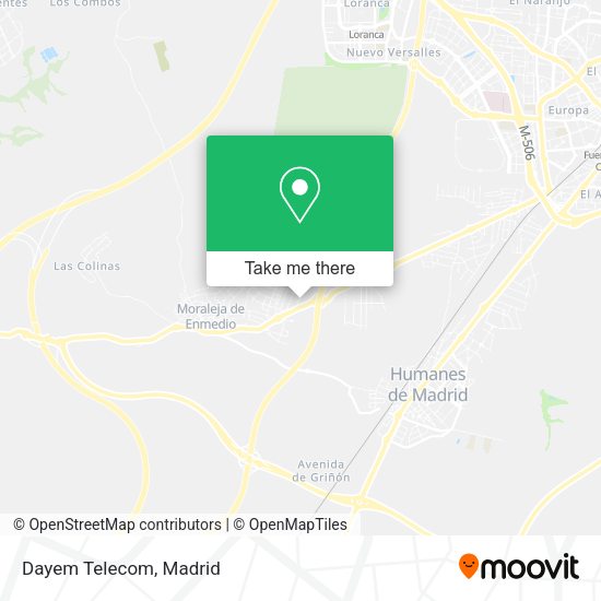 Dayem Telecom map