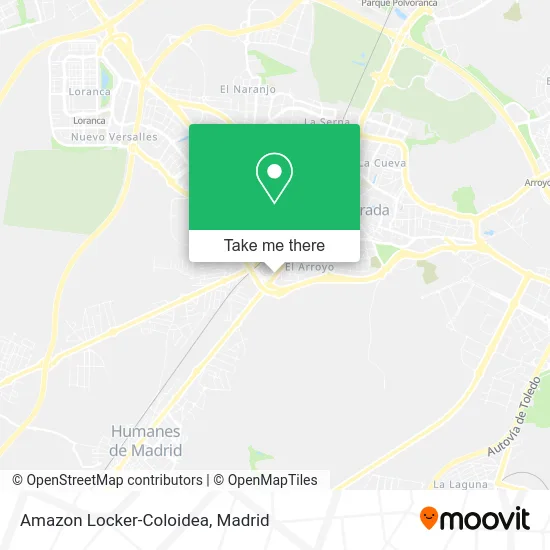 Amazon Locker-Coloidea map