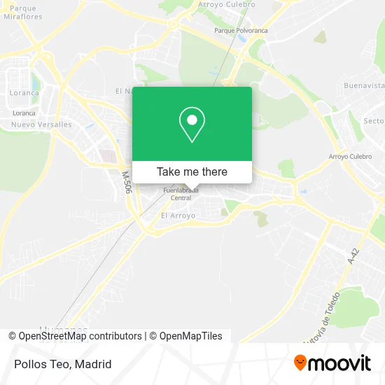 Pollos Teo map