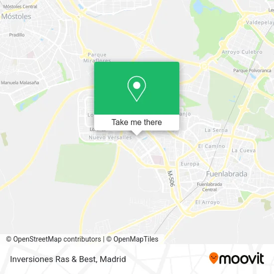 Inversiones Ras & Best map