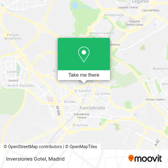 Inversiones Gotel map