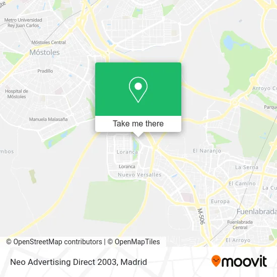 Neo Advertising Direct 2003 map