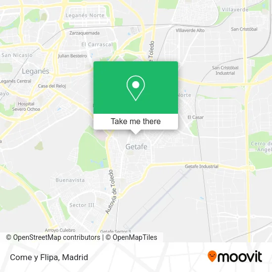 Come y Flipa map
