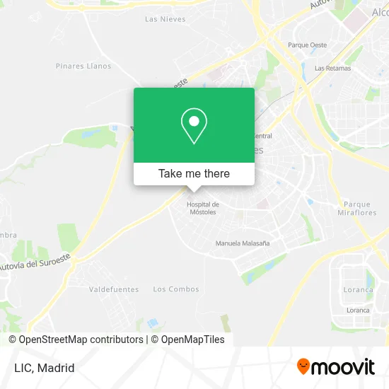 Lic map