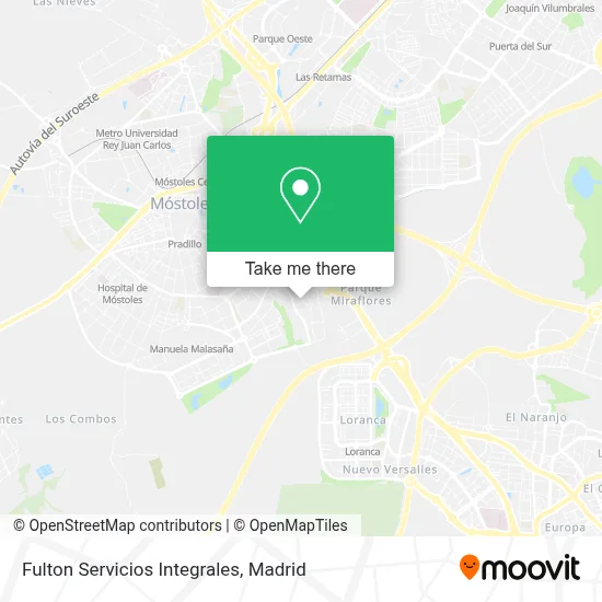Fulton Servicios Integrales map