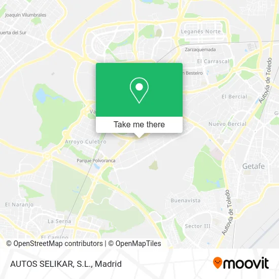 AUTOS SELIKAR, S.L. map