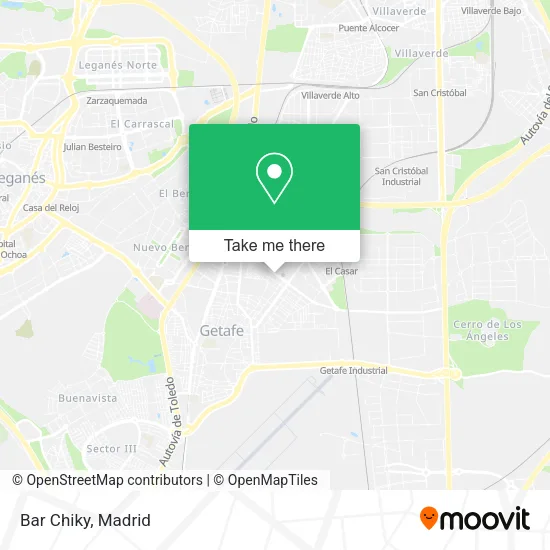 Bar Chiky map