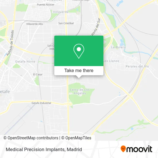 Medical Precision Implants map