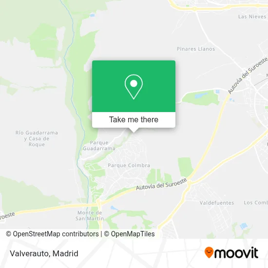 Valverauto map