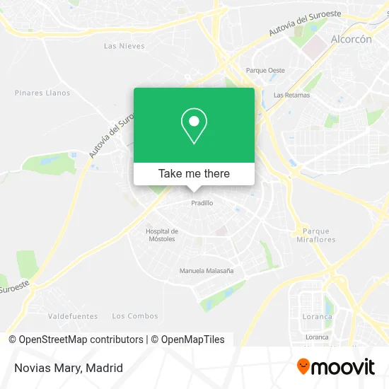 Novias Mary map