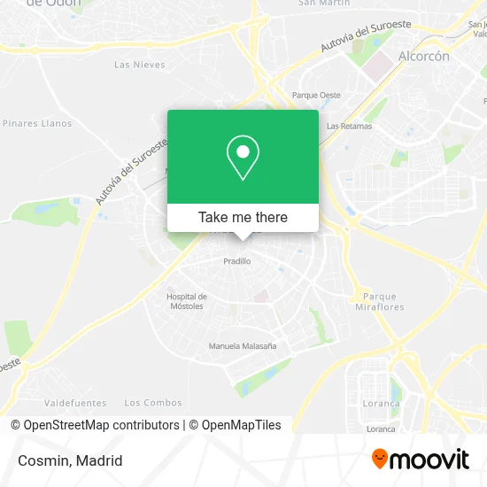 Cosmin map