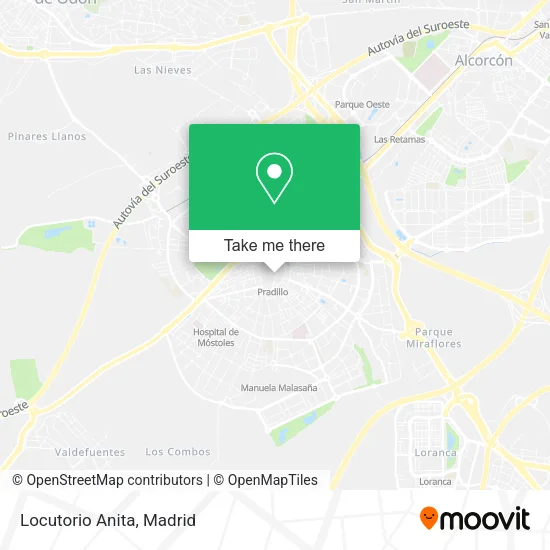 Locutorio Anita map