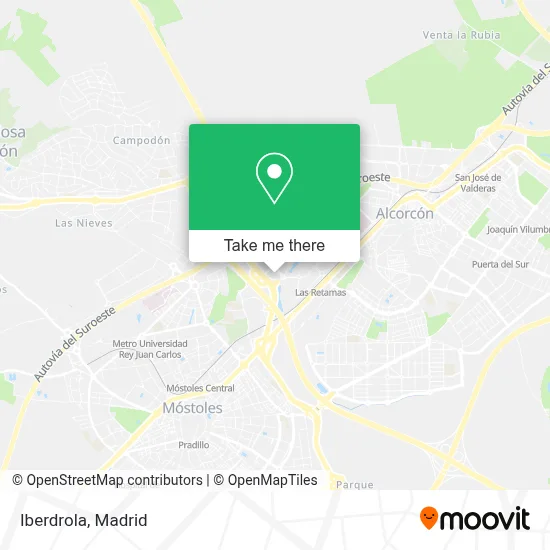 Iberdrola map