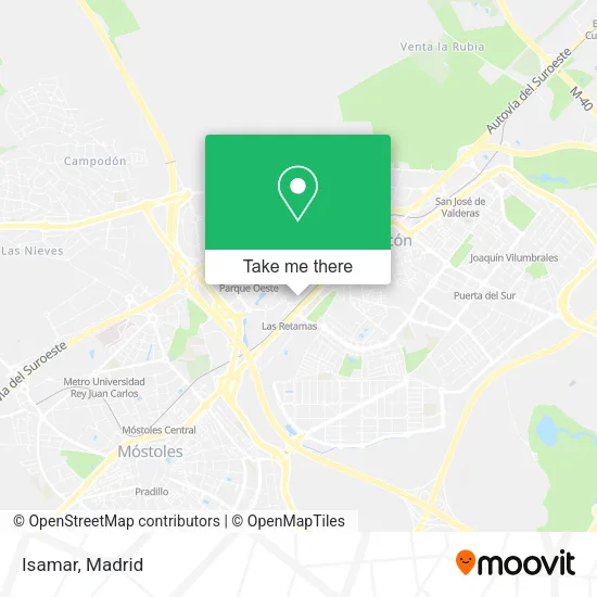Isamar map