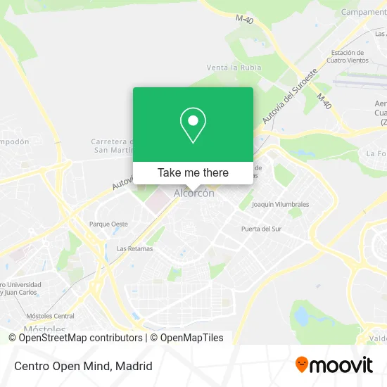 Centro Open Mind map