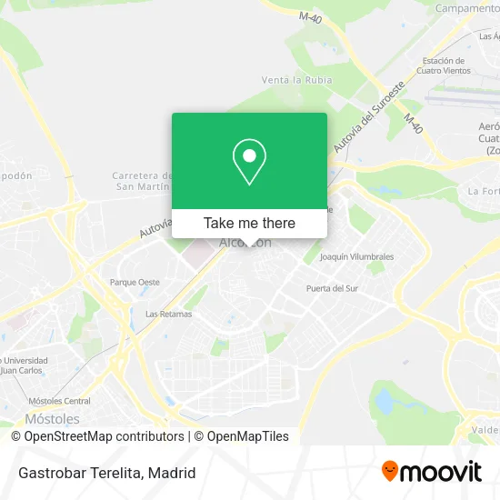 Gastrobar Terelita map