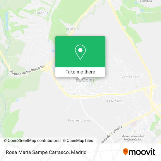 Rosa María Sampe Carrasco map