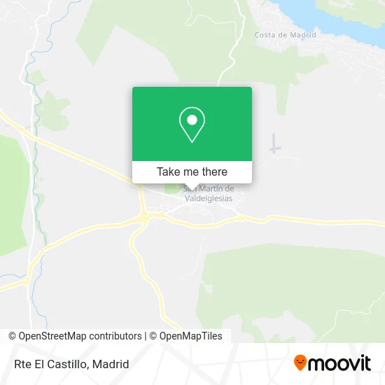Rte El Castillo map