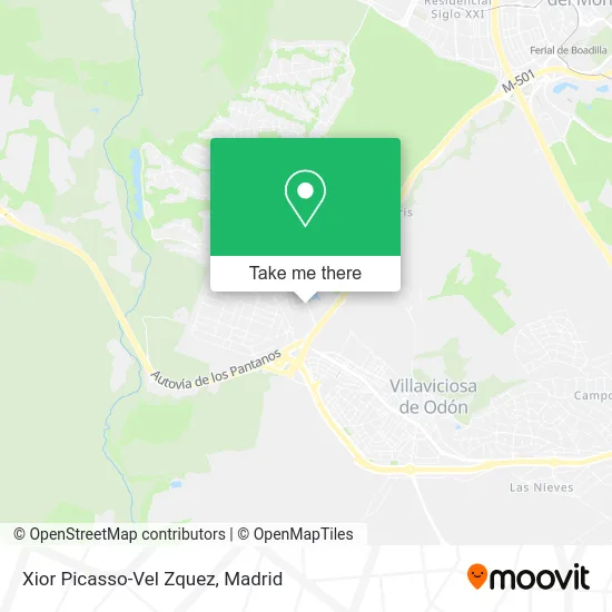 Xior Picasso-Vel Zquez map