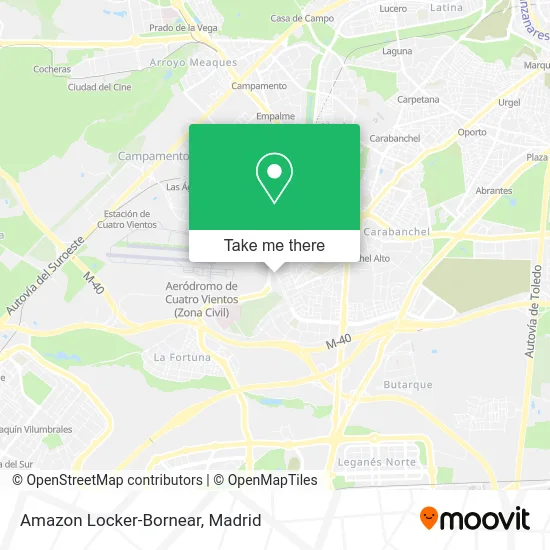 Amazon Locker-Bornear map