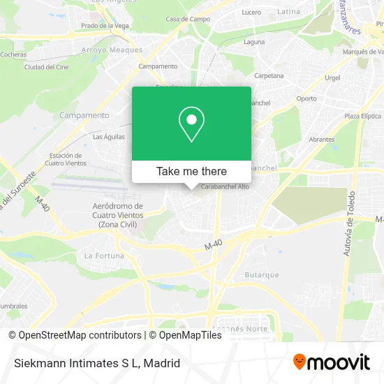 Siekmann Intimates S L map