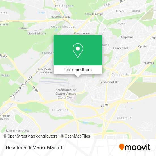 Heladería di Mario map