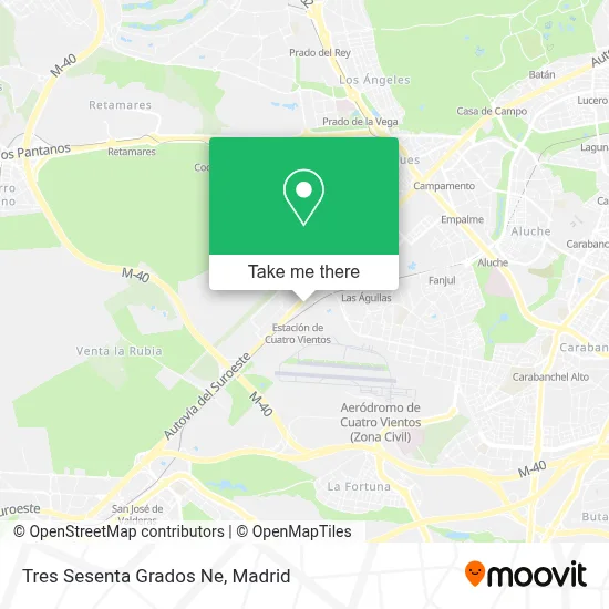 Tres Sesenta Grados Ne map