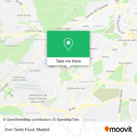 Dori Tasty Food map