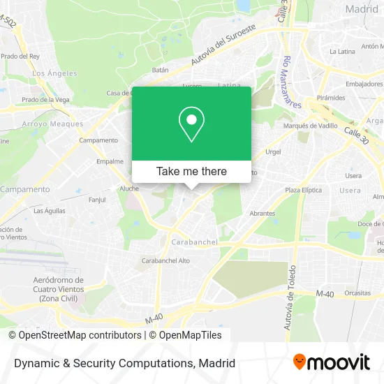 Dynamic & Security Computations map