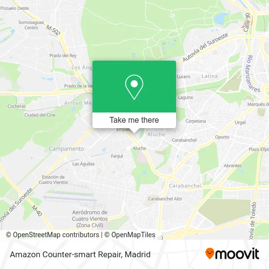 Amazon Counter-smart Repair map
