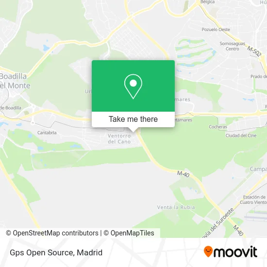 Gps Open Source map