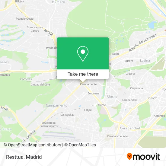 Resttua map