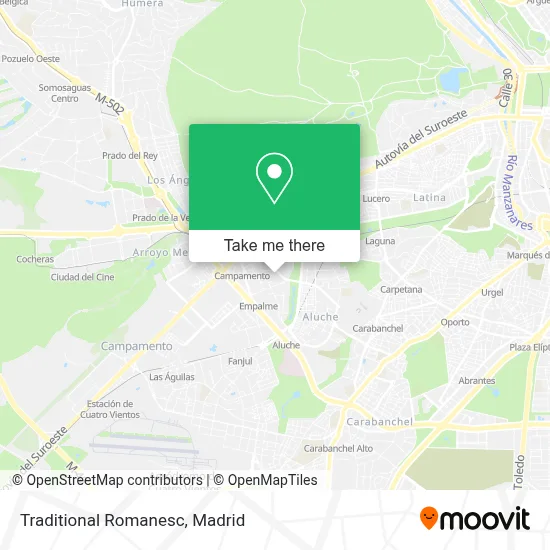 Traditional Romanesc map