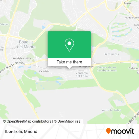 Iberdrola map