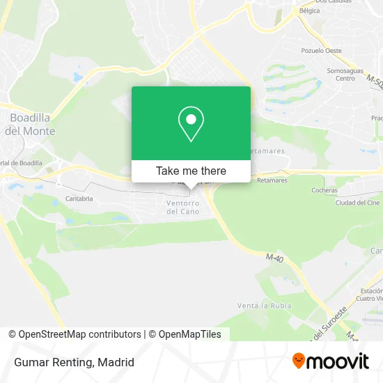 Gumar Renting map