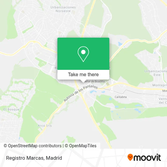 Registro Marcas map