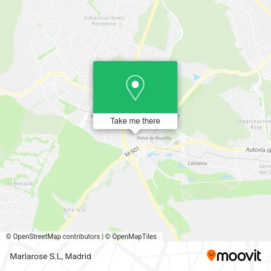 Marlarose S.L map
