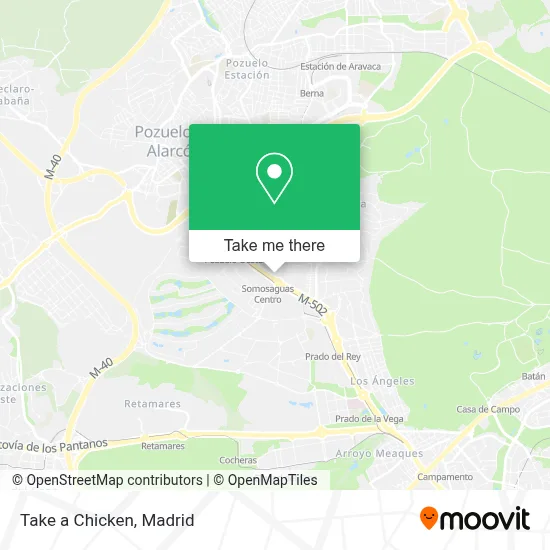 Take a Chicken map